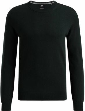 WE Fashion Sveter  tmavozelená