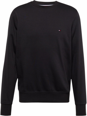 TOMMY HILFIGER Mikina  námornícka modrá / jasne červená / čierna / biela