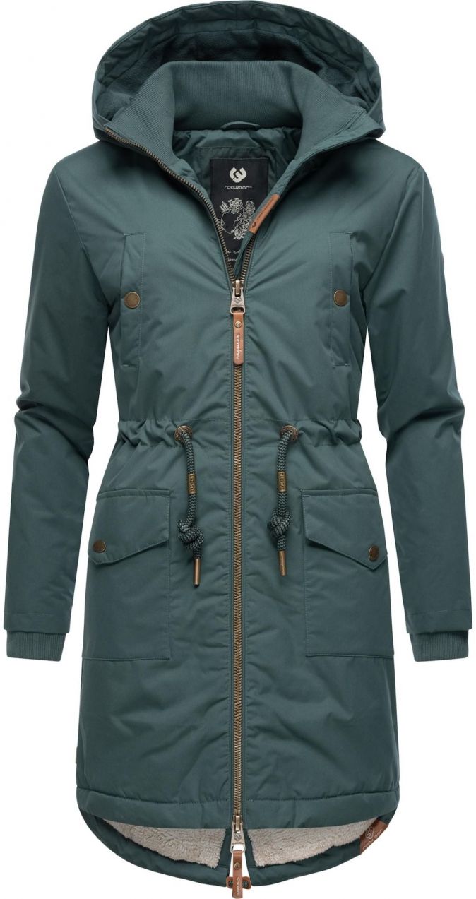 Ragwear Zimná parka 'Crescend'  jedľová