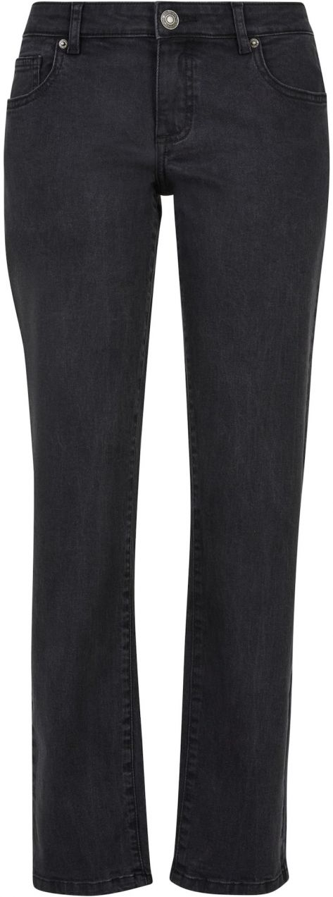 Urban Classics Džínsy  čierny denim