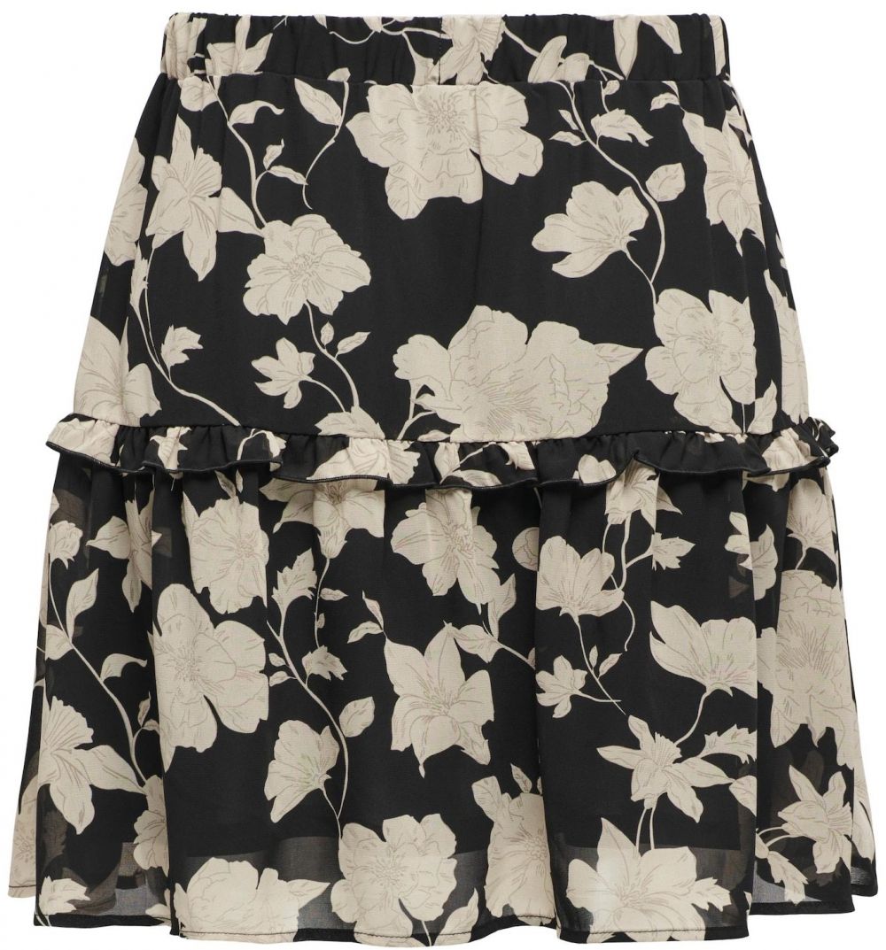 ONLY Sukňa 'LINNEA'  nebielená / čierna