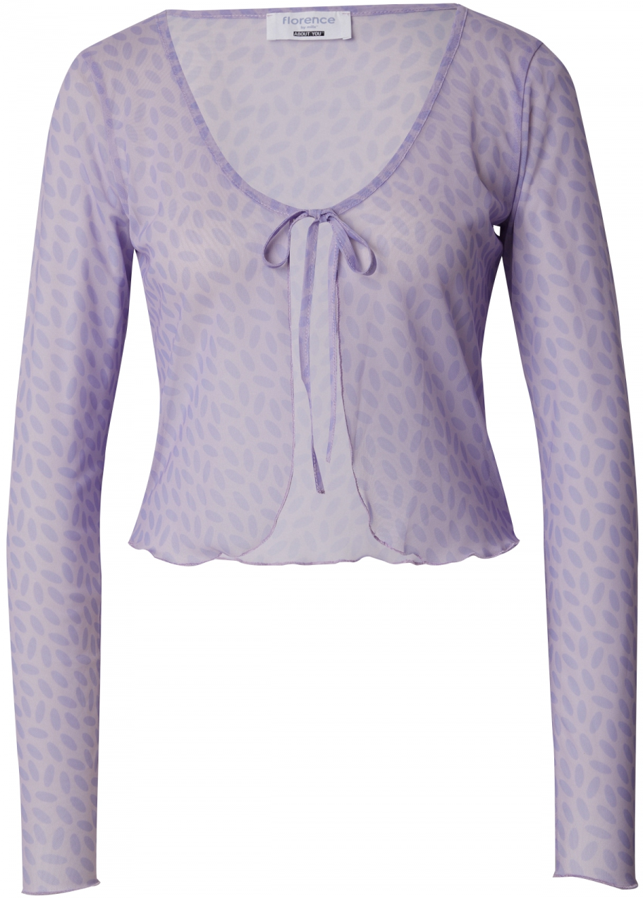 florence by mills exclusive for ABOUT YOU Blúzka 'Altralism'  fialová / svetlofialová