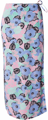 Monki Sukňa  modrosivá / svetlomodrá / pastelovo ružová / čierna