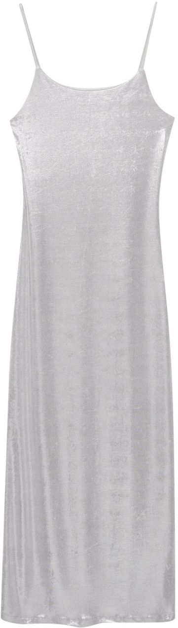 Pull&Bear Letné šaty  strieborná