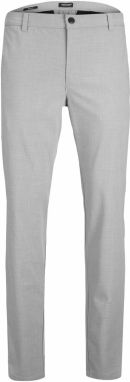 JACK & JONES Nohavice 'Ollie Benji'  svetlosivá
