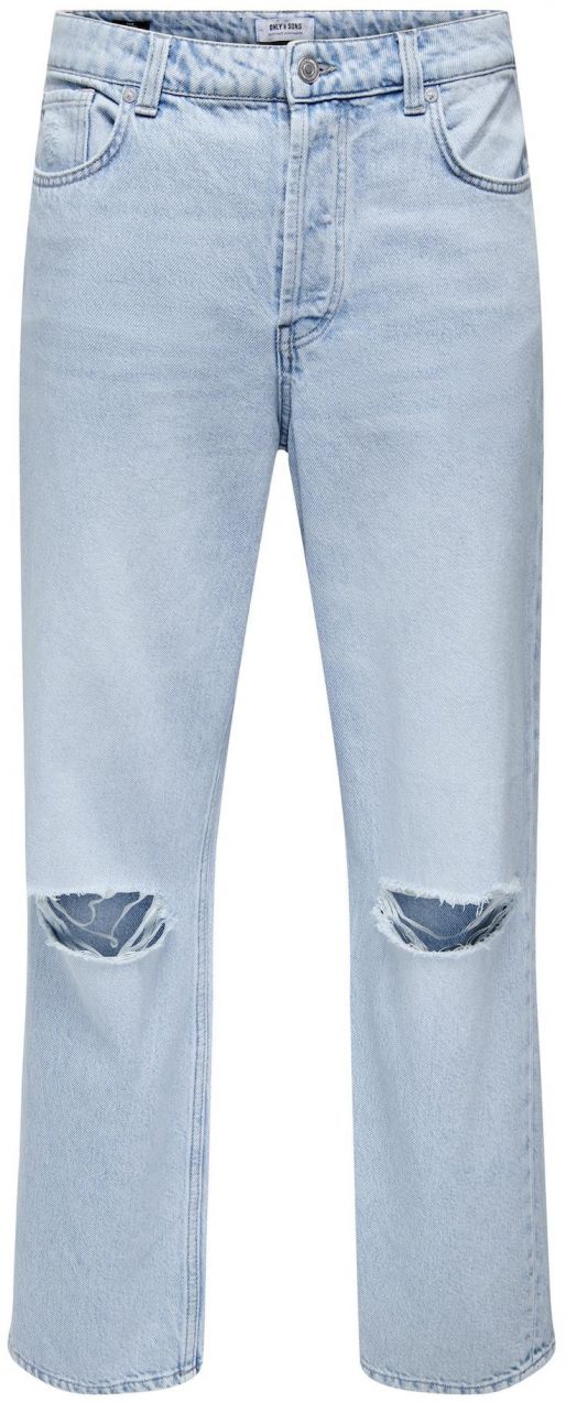 Only & Sons Džínsy 'FIVE'  čierny denim