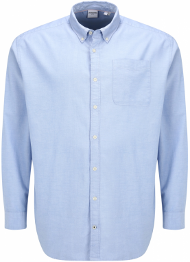Jack & Jones Plus Košeľa 'Oxford'  svetlomodrá