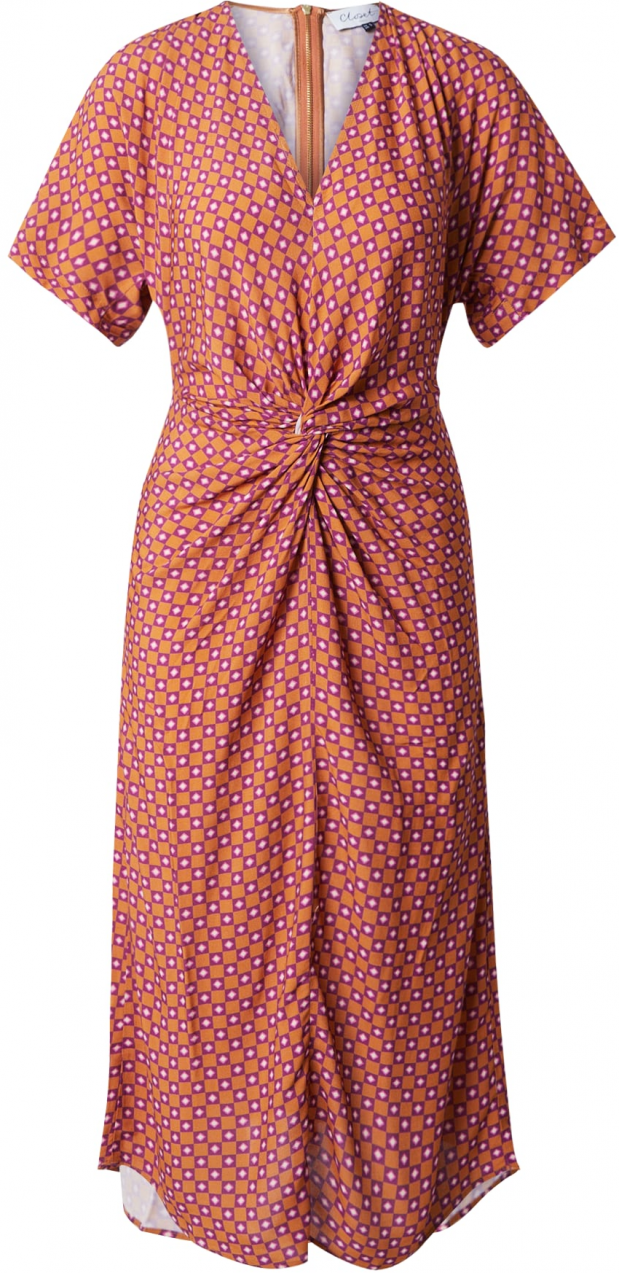 Closet London Šaty  medená / ružová / biela