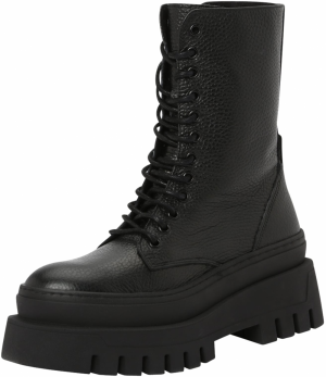 STEVE MADDEN Šnurovacie členkové čižmy 'COAST'  čierna