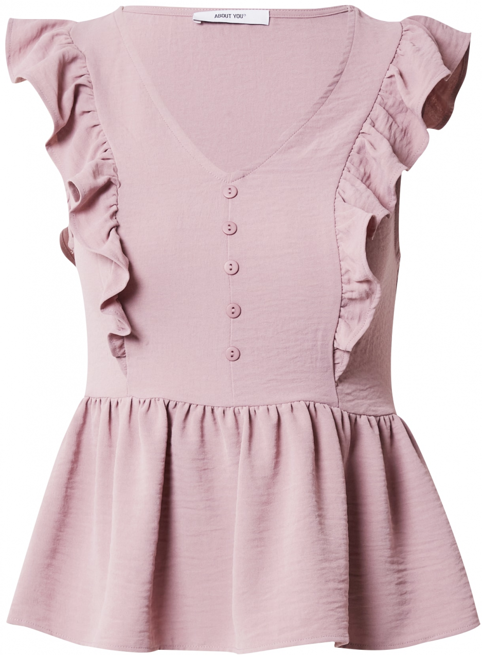 ABOUT YOU Tričko 'Clara'  fialová