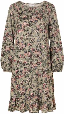 TATUUM Šaty 'LANKO'  olivová / ružová / biela