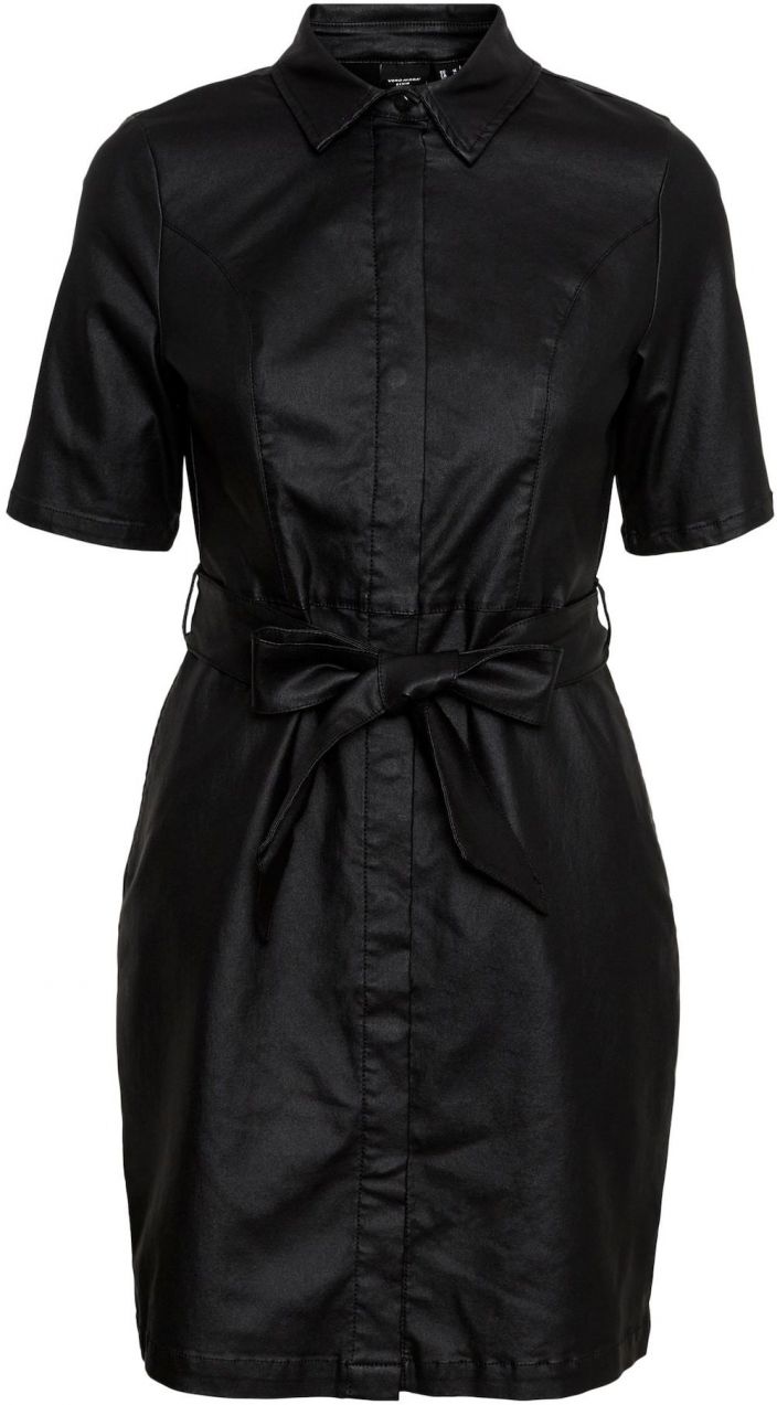 VERO MODA Košeľové šaty 'MAYA'  čierna