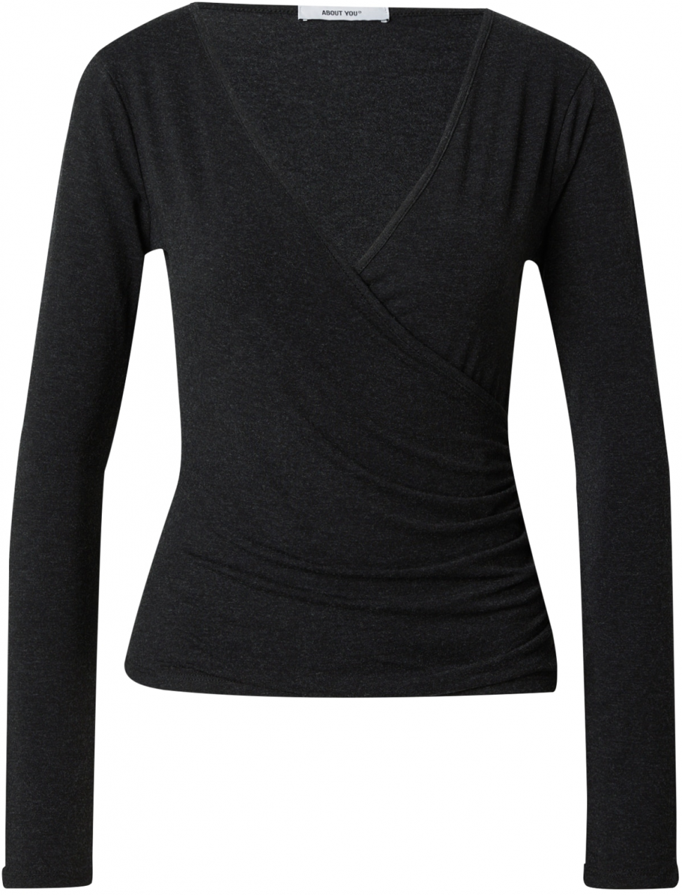 ABOUT YOU Tričko 'Shirin'  sivá melírovaná