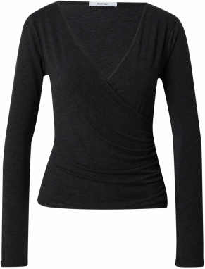 ABOUT YOU Tričko 'Shirin'  sivá melírovaná