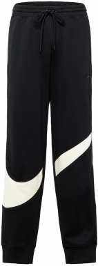 Nike Sportswear Nohavice  čierna / šedobiela