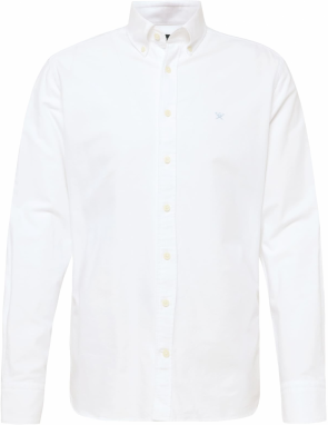 Hackett London Košeľa  svetlomodrá / biela