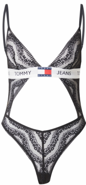 Tommy Jeans Body  námornícka modrá / červená / čierna / šedobiela