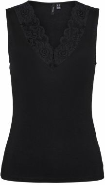 VERO MODA Top 'ROSA'  čierna