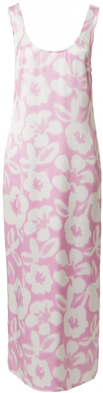 EDITED Šaty 'Romana'  ružová / biela