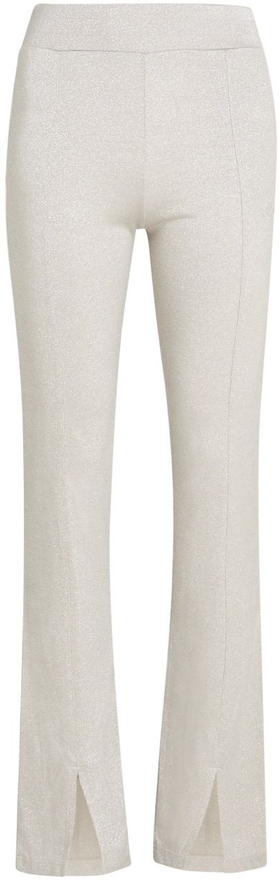 Karl Lagerfeld Nohavice ' Fashion Lurex Sweatpants '  strieborná