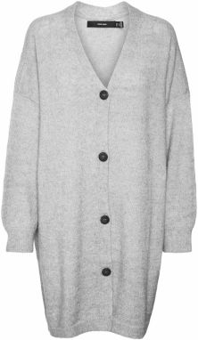 VERO MODA Oversize kardigán 'BRUNA'  svetlosivá