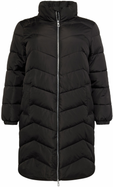 Vero Moda Curve Zimný kabát  čierna