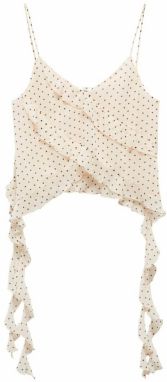 MANGO Top  telová / čierna