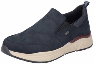 Rieker Slip-on obuv  námornícka modrá / gaštanová