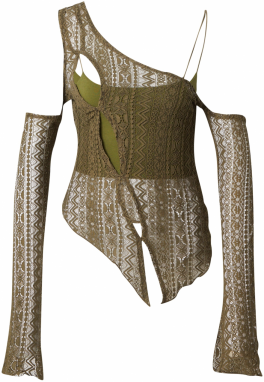 SHYX Tričko 'Arika'  olivová