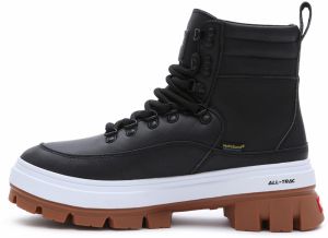 VANS Šnurovacie čižmy  hnedá / čierna / biela