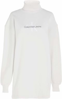Calvin Klein Jeans Šaty  tmavosivá / biela / šedobiela