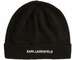 Karl Lagerfeld Čiapky  čierna / biela