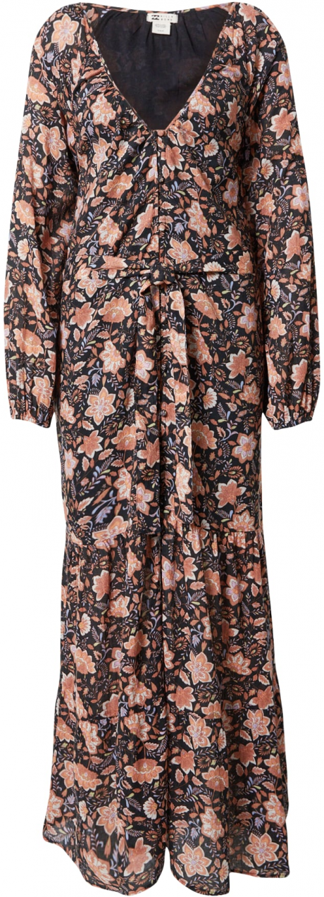 BILLABONG Šaty 'DARING HEART'  pastelovo fialová / broskyňová / čierna / biela