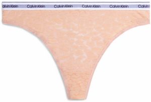 Calvin Klein Underwear Tangá  sivá / púdrová / čierna / biela