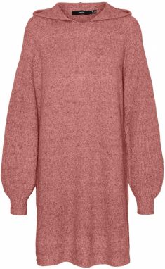 VERO MODA Pletené šaty 'DOFFY'  rosé
