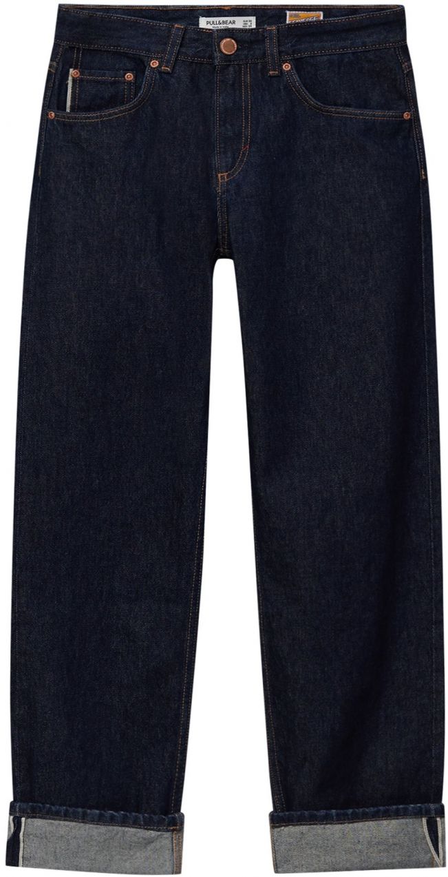 Pull&Bear Džínsy  námornícka modrá