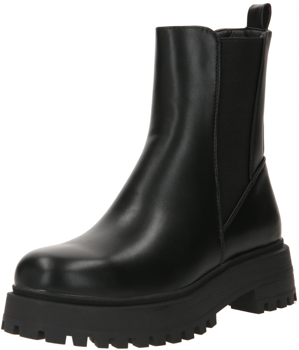 ABOUT YOU Členkové čižmy 'Leia'  čierna