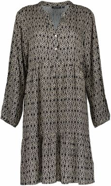 BLUE SEVEN Šaty  béžová / čierna