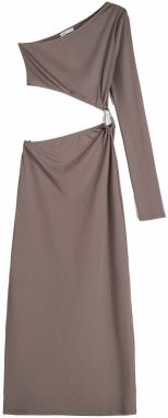 Bershka Šaty  tmavošedá