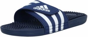 ADIDAS SPORTSWEAR Šľapky 'Adissage'  tmavomodrá / biela