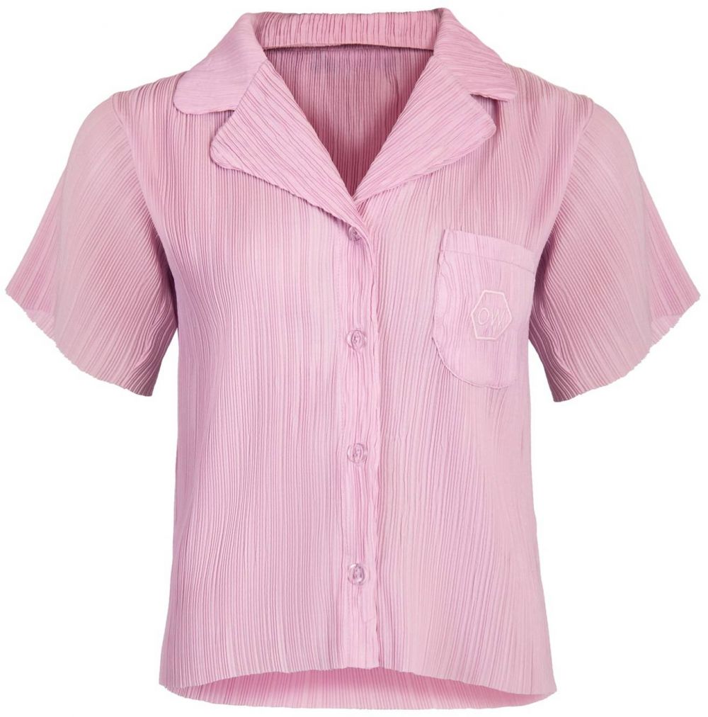 OW Collection Tričká na spanie 'FIERCE'  orchideová