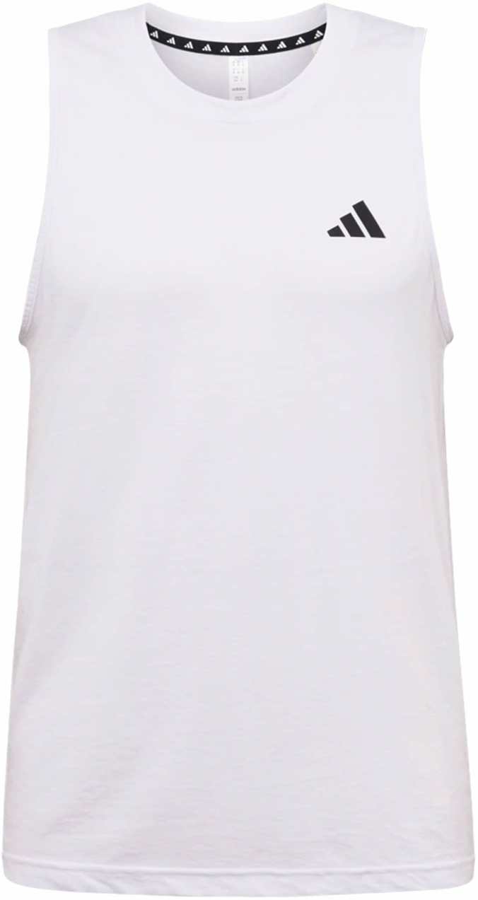 ADIDAS PERFORMANCE Funkčné tričko 'Train Essentials Feelready'  čierna / biela