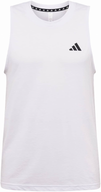 ADIDAS PERFORMANCE Funkčné tričko 'Train Essentials Feelready'  čierna / biela
