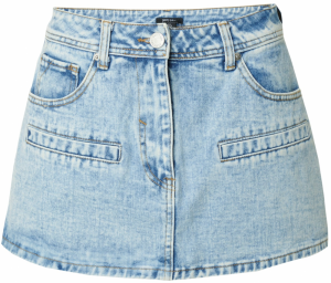 Nasty Gal Sukňa  modrá denim