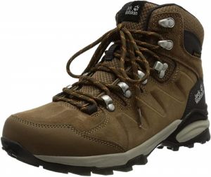 JACK WOLFSKIN Nízke čižmy 'Refugio'  tmavohnedá