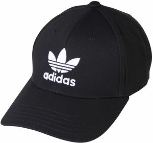 ADIDAS ORIGINALS Čiapka 'Trefoil'  čierna / biela