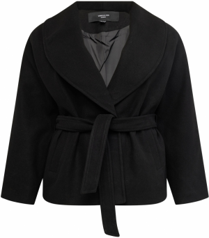 Vero Moda Curve Prechodný kabát 'ANNE'  čierna
