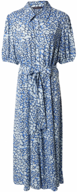 Marks & Spencer Košeľové šaty  azúrová / nebesky modrá / čierna