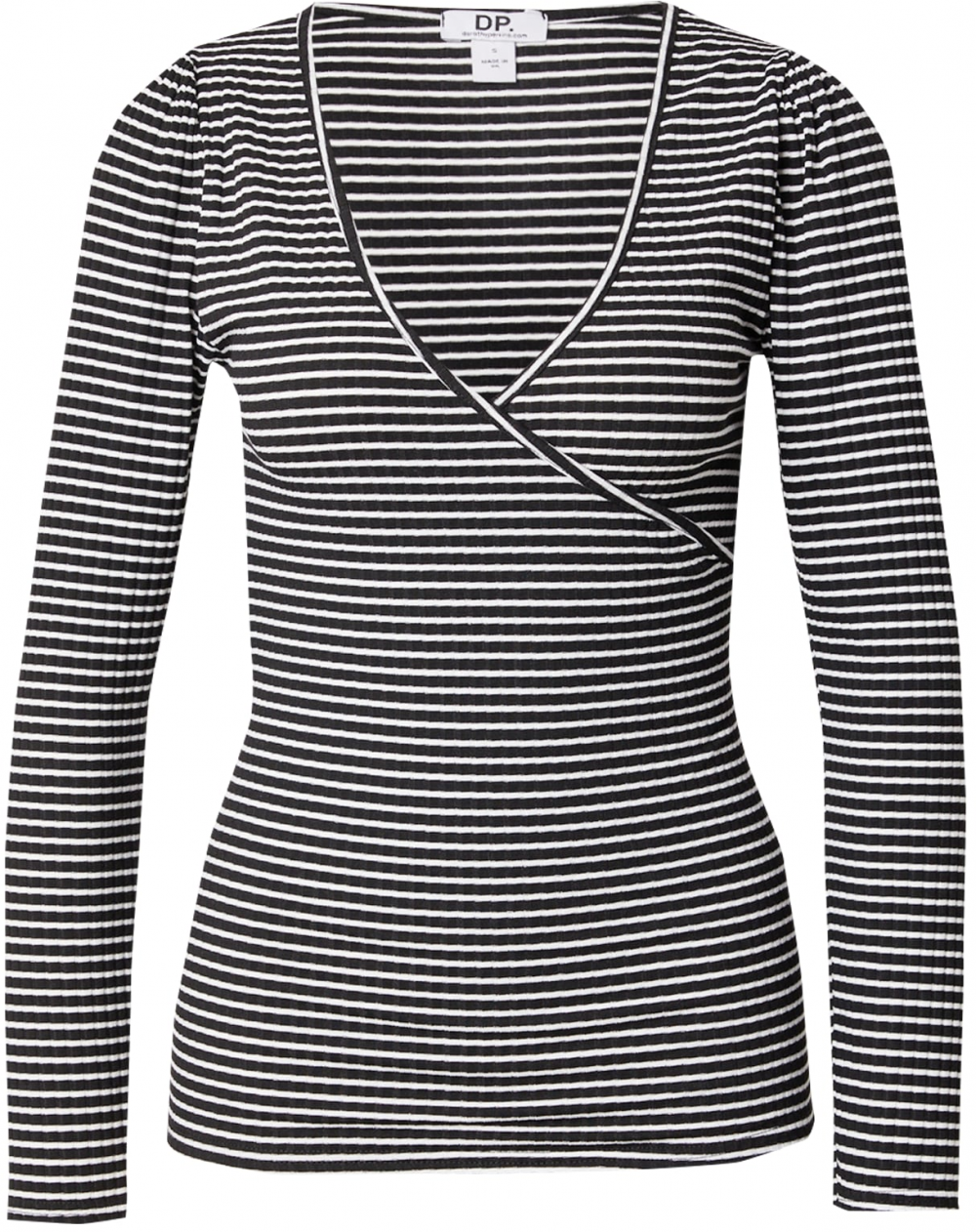 Dorothy Perkins Tričko  čierna / biela