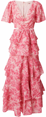 Coast Večerné šaty  ružová / staroružová / biela